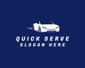 Fast - Convertible Fast Car logo design