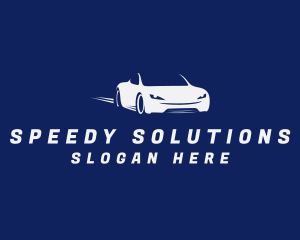 Fast - Convertible Fast Car logo design