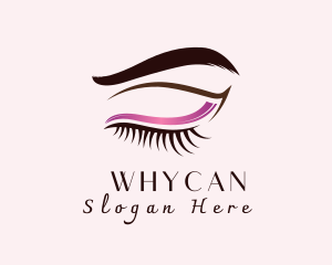 Eyebrow - Eyelash Beauty Cosmetics logo design