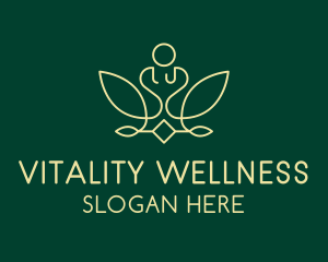 Yoga Wellness Spa logo design