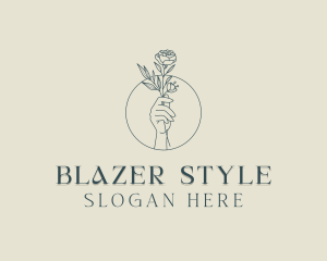 Rose Floral Styling logo design