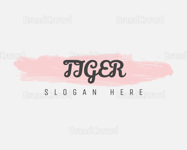 Pretty Watercolor Business Logo