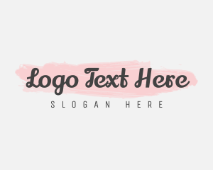 Elegant - Pretty Watercolor Business logo design