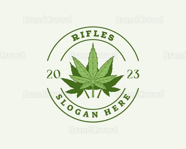 Marijuana Weed Leaf Logo