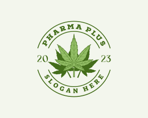 Drugs - Marijuana Weed Leaf logo design