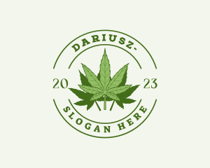 Drugs - Marijuana Weed Leaf logo design