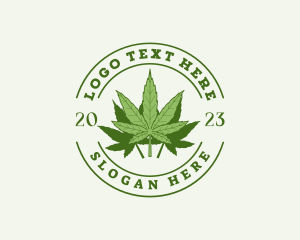 Marijuana Weed Leaf Logo