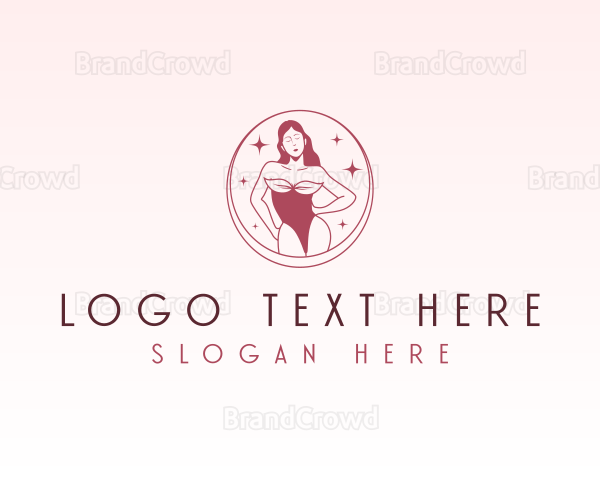 Woman Sexy Beauty Logo