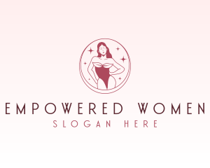 Woman Sexy Beauty  logo design