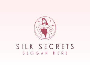 Undergarments - Woman Sexy Beauty logo design