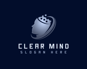 AI Cyber Mind logo design