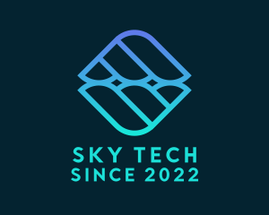 Gradient Tech Business logo design