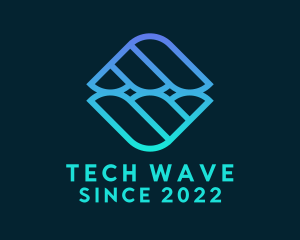 High Tech - Gradient Tech Business logo design