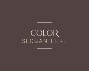 Coordinator - Elegant Luxury Wordmark logo design