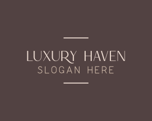 Extravagant - Elegant Luxury Wordmark logo design