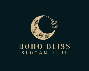 Holistic Organic Moon logo design