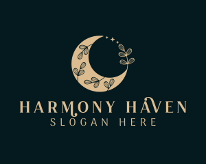 Holistic - Holistic Organic Moon logo design
