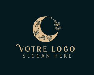 Organic - Holistic Organic Moon logo design