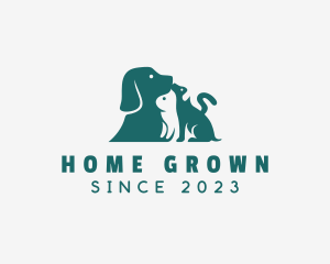 Domestic - Pet Animal Grooming logo design