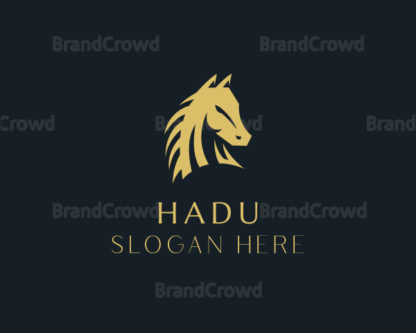 Elegant Horse Head Logo