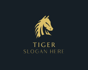 Barn - Elegant Horse Head logo design