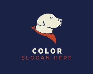 Scarf Dog Veterinary Logo