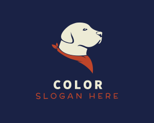 Pet Shop - Scarf Dog Veterinary logo design
