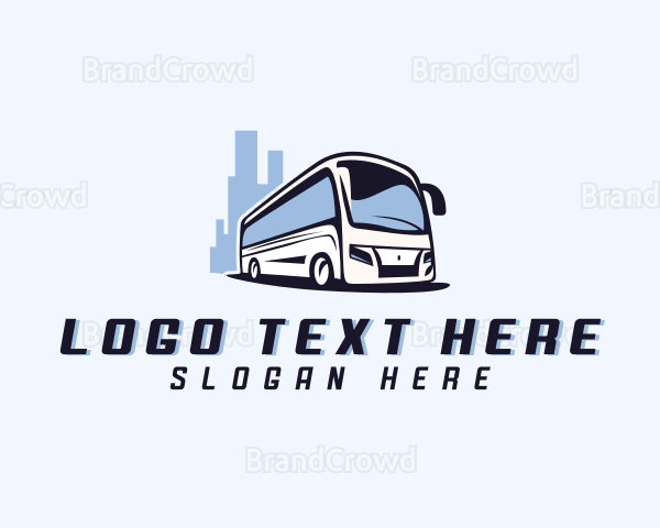 Travel Transport Bus Logo