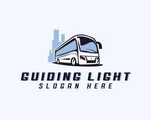 Travel Transport Bus logo design