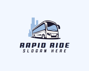 Bus - Travel Transport Bus logo design