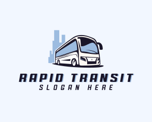 Bus - Travel Transport Bus logo design