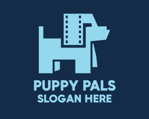 Puppy Dog Film  logo design