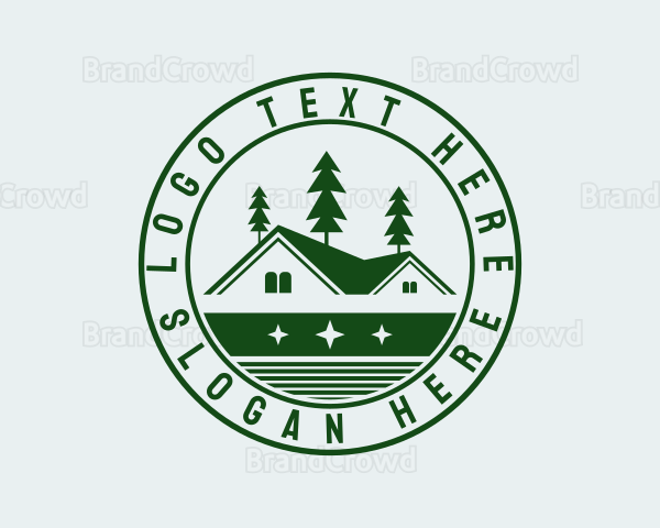 Forest House Badge Logo