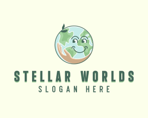 Eco Sustainable Globe logo design