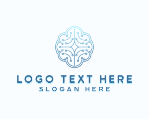 Brain Programming AI logo design
