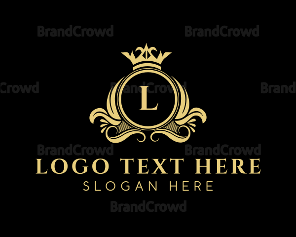 Golden Premium Business Logo