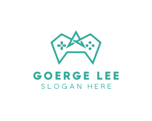 Game - Gaming Polygon Controller logo design