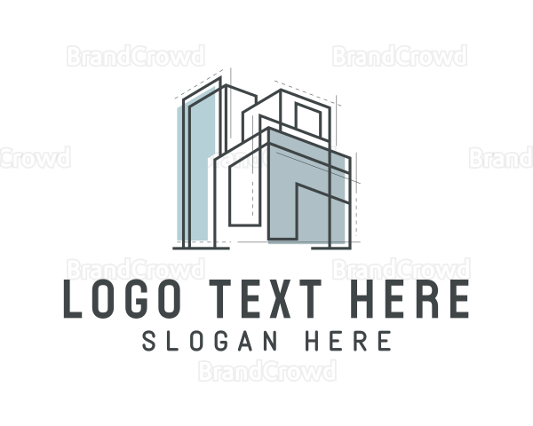 Residential Space Building Realty Logo