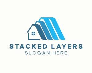 Wave Roof Layer logo design