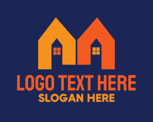 Real Estate Agent - Orange Housing Property logo design