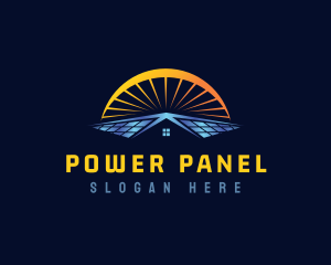 Panel - Home Solar Panel logo design