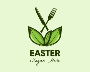 Healthy Diet - Healthy Greens Salad Food logo design