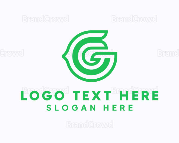 Eco Friendly Letter G Logo