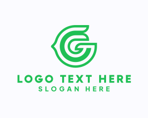 Letter - Eco Friendly Letter G logo design