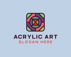 Mosaic Art App logo design