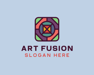 Mosaic Art App logo design