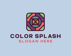 Mosaic Art App logo design