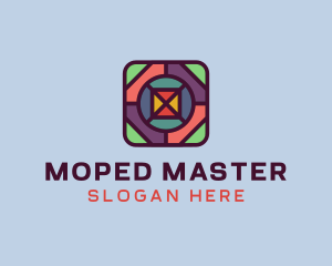 Mosaic Art App logo design