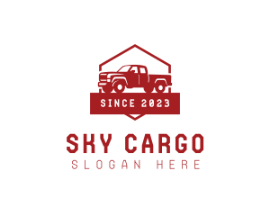 Truck Vehicle Transport logo design