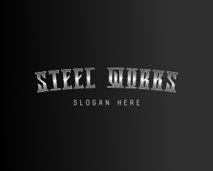 Metal Industrial Business logo design